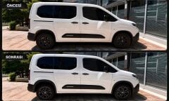Toyota proace city dodik çamurluk kaplama çıtası bantı 2019+