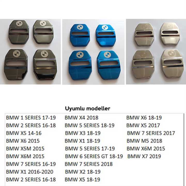 Bmw kapı kilit karşılığı kaplaması renkli