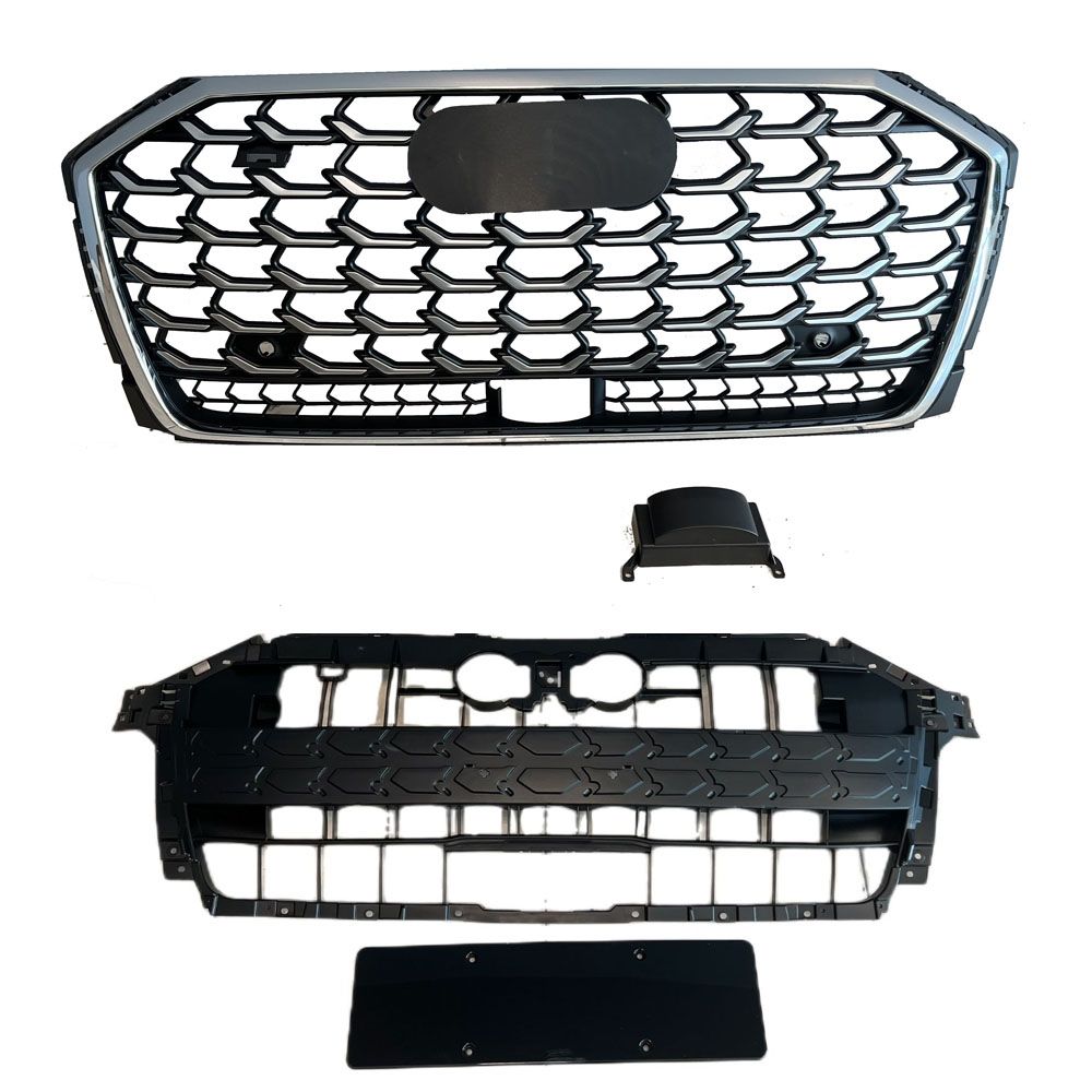 Audi a8 s8 ön panjur ızgara krom siyah 2022 / 2025