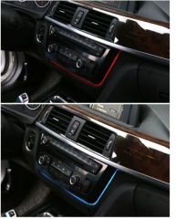 Bmw F36 klima çerçevesi paneli ledli ışıklı piano black