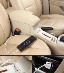 Ford focus 2 orta konsol kol dayama kolçak 2006 / 2011 siyah