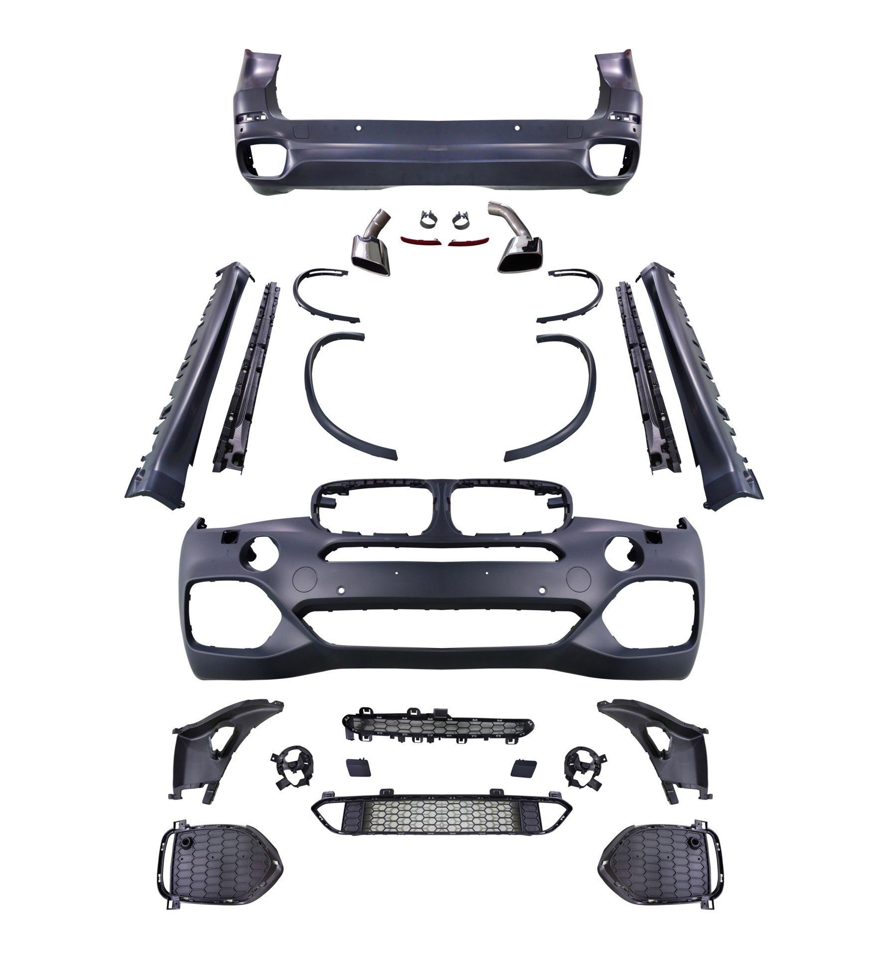 Bmw x5 f15 m body kit tampon seti 2012 / 2017