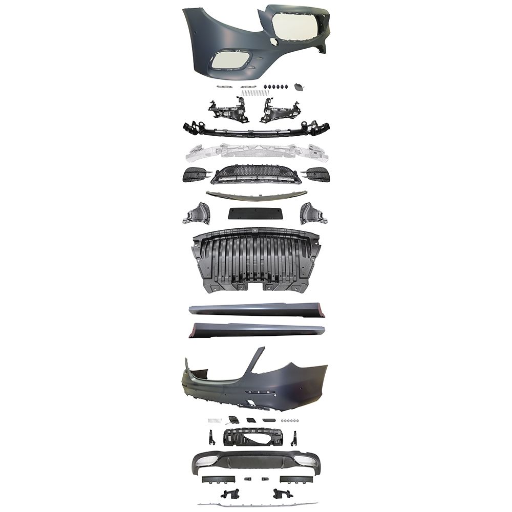 Mercedes w213 amg body kit tampon seti 2016+