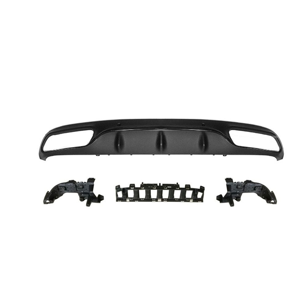 Mercedes w205 c63 coupe difüzör arka siyah