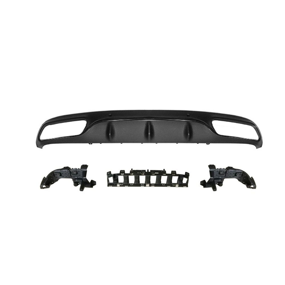 Mercedes w205 c63 coupe difüzör arka siyah