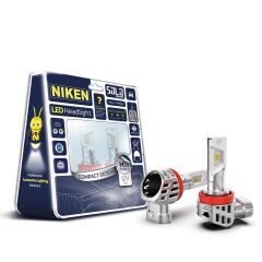 H9 led xenon far ampulü seti niken solo 7600lm