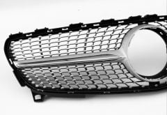 Mercedes w176 diamond amg ön panjur ızgara seti 2016+ gri a serisi