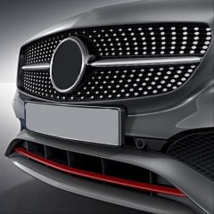 Mercedes w176 diamond amg ön panjur ızgara seti 2016+ siyah a serisi