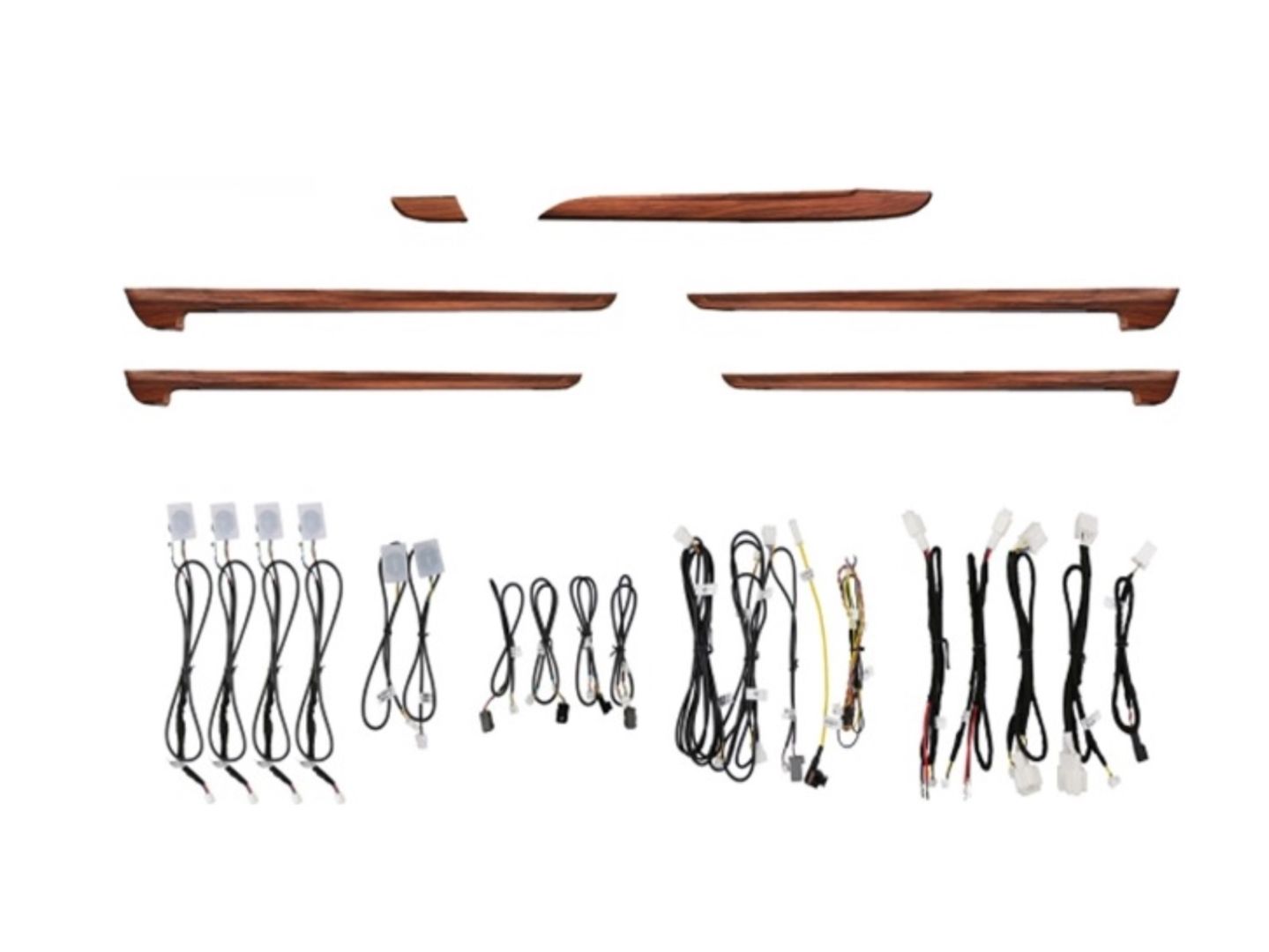 Honda crv uyumlu ambiyans aydınlatma seti maun 64 renk 2018+