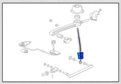Bmw e30 e36 e46 e34 e39 short shifter sarı