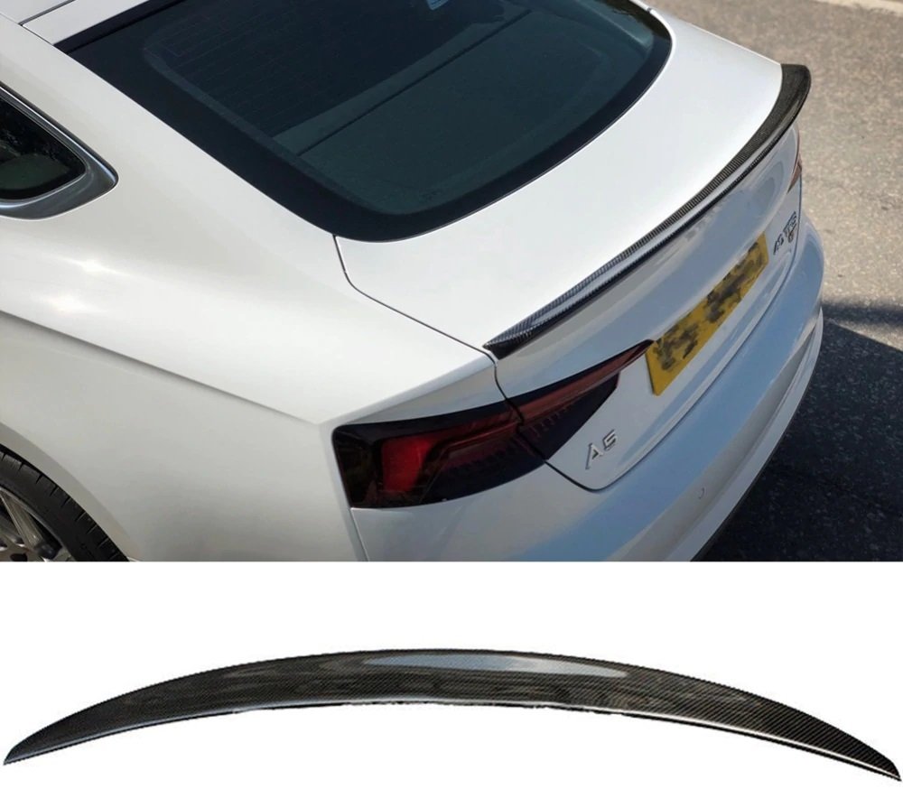Audi a5 bagaj üstü spoiler siyah boyalı 2017+ b9