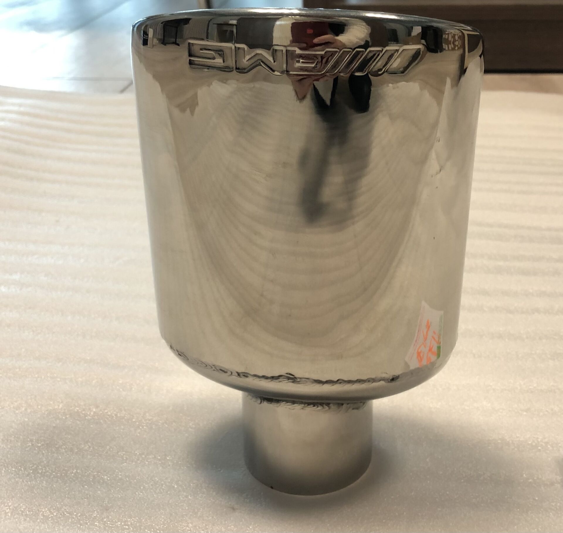 MERCEDES AMG TEKLİ ELİPS KROM EGZOZ UCU  (125*70)