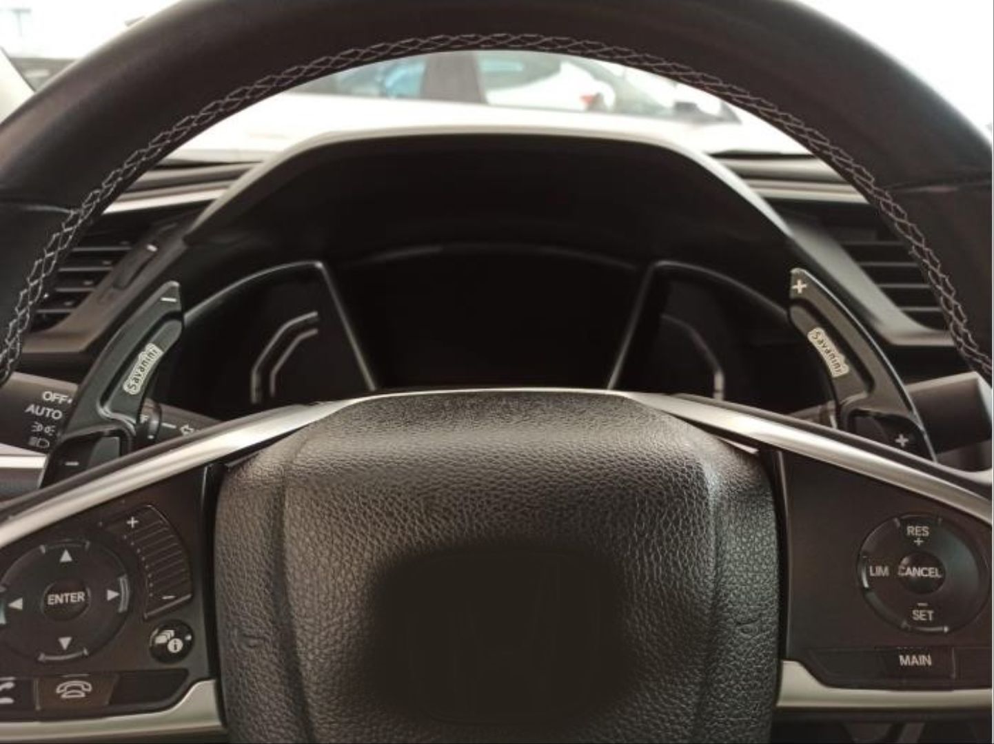 Honda civic fc5 uyumlu paddle shift vites kulakçık siyah 2016+