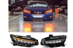 Honda civic fc5 ön far lambası matrix ledli 2016+