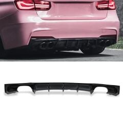 Bmw F30 arka tampon difüzörü 4 çıkış 00x00 2012 / 2019