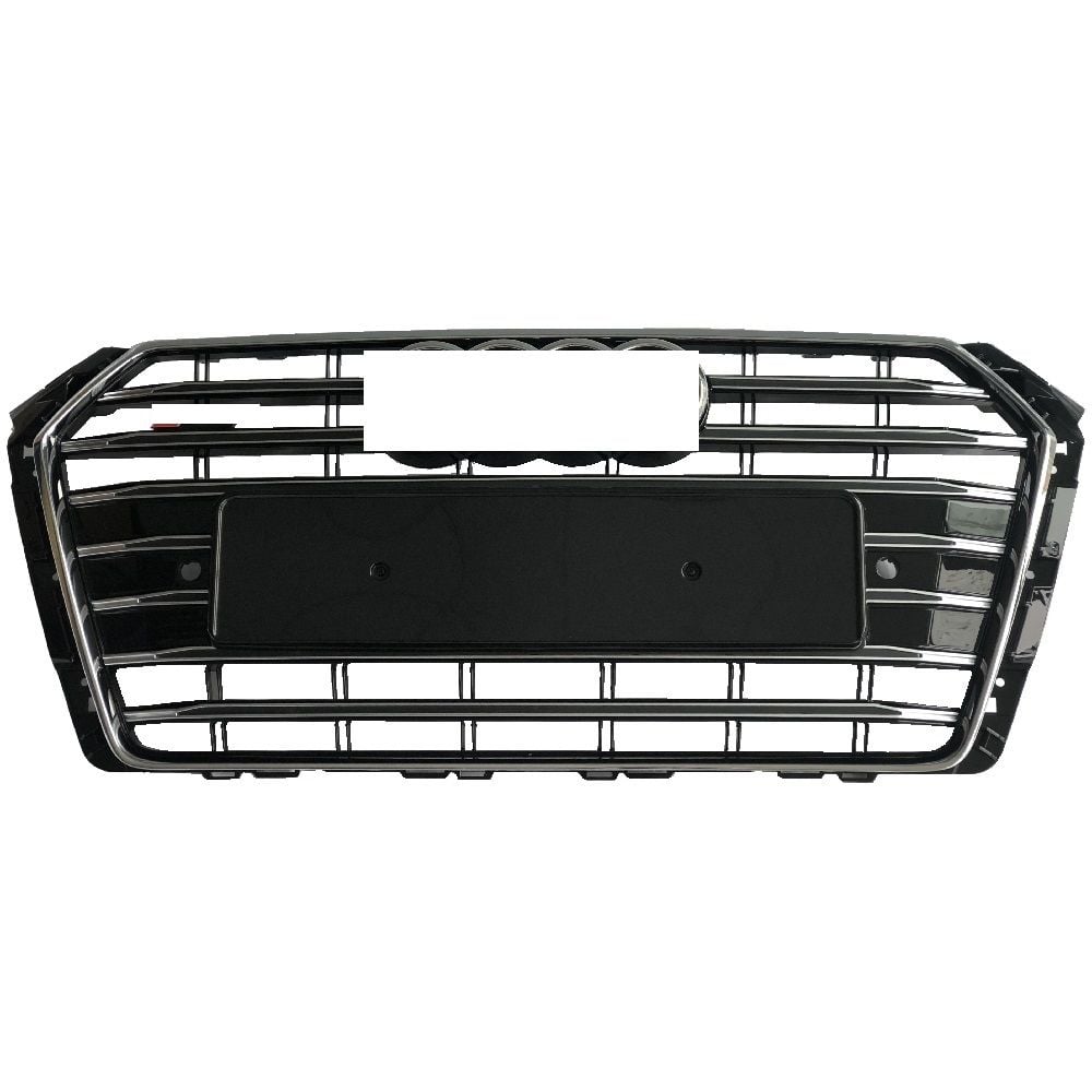 Audi a4 s4 ön panjur ızgara krom siyah 2015 / 2019