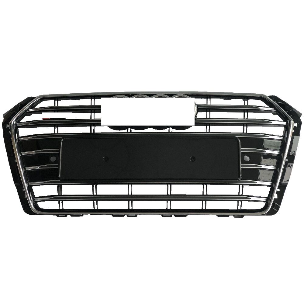 Audi a4 s4 ön panjur ızgara krom siyah 2015 / 2019