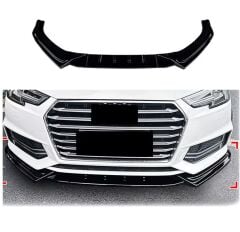 Audi a4 b9.5 ön tampon altı lip 3 parça kulaklı 2019+