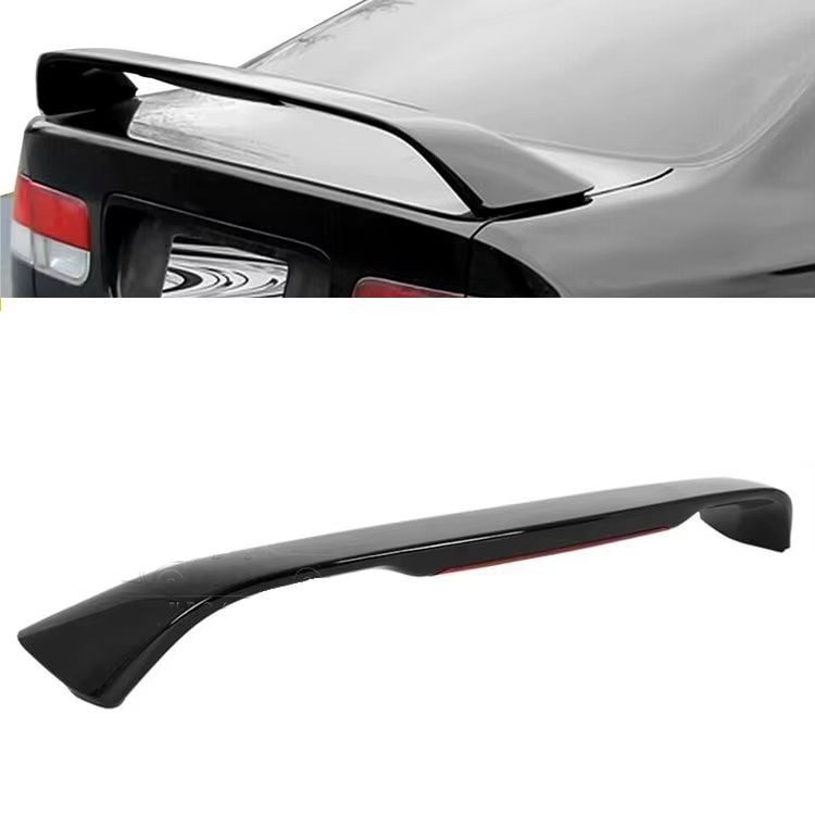 Honda civic si bagaj üstü spoiler pianoblack boyalı 1996 / 2000