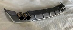 Audi S3 arka tampon difüzörü ve egzoz ucu sedan 2016+ 8v