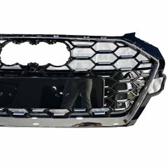 Audi a4 s4 ön panjur ızgara krom siyah 2019 / 2023