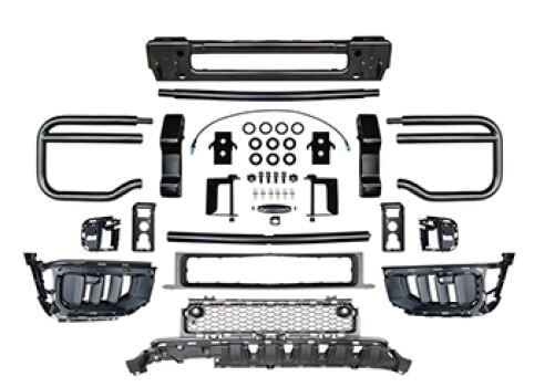 Mercedes w465 ön tampon koruma demiri g63 uyumlu 2025+