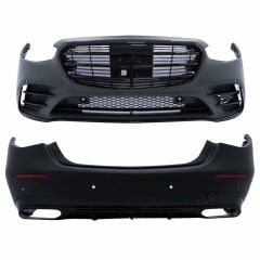 Mercedes w223 s450 body kit tampon seti