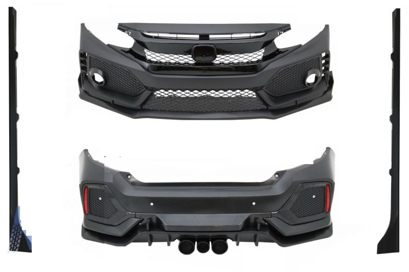 Honda civic fc5 typer body kit tampon panjur seti sedan 2016 / 2021