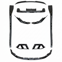 Bmw g82 m4 aero body kit tampon ekleri 2019+