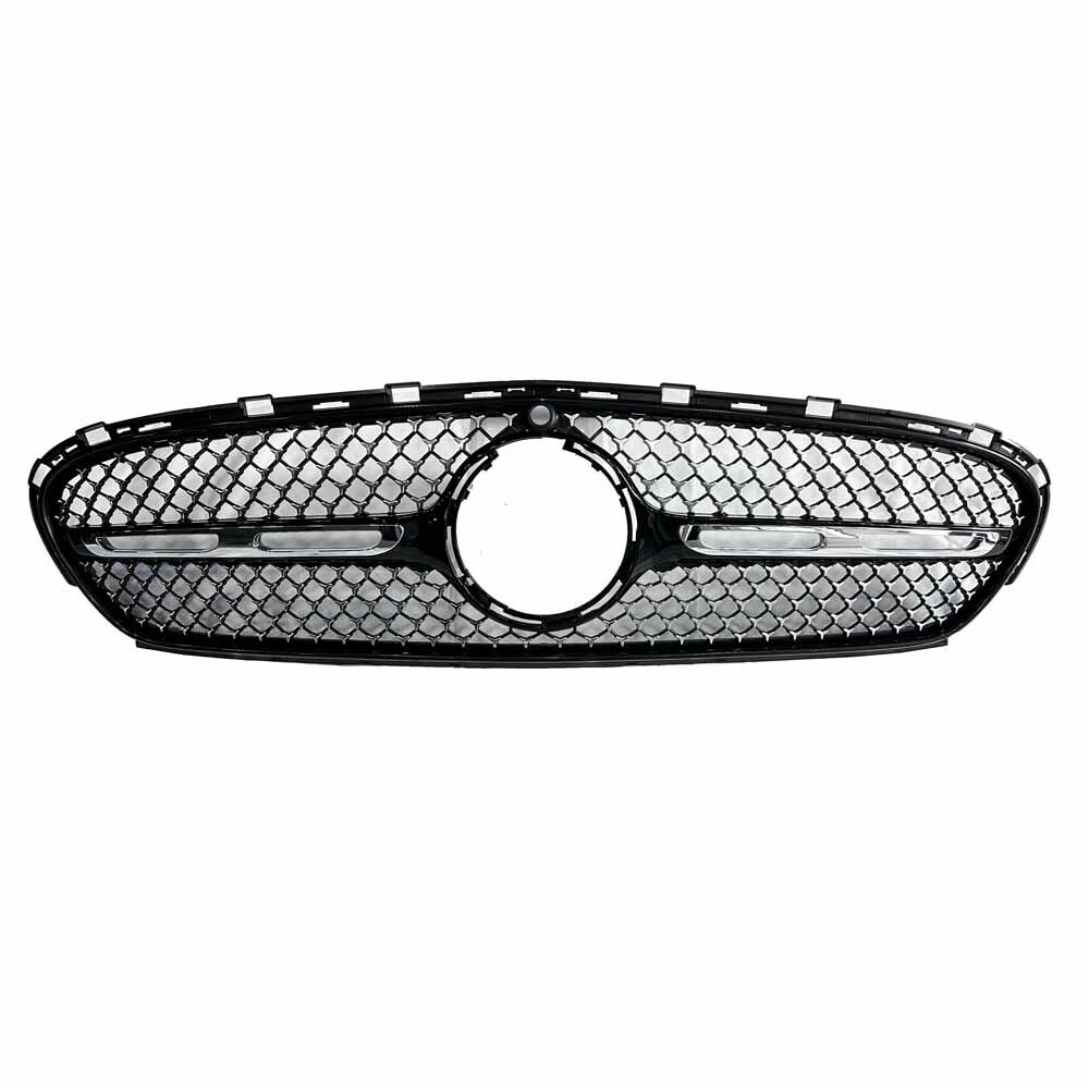 Mercedes glc w254 diamond ön panjur ızgara siyah çıta 2023+