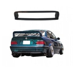 Bmw e36 bagaj üstü spoiler yüksek boyasız plastik
