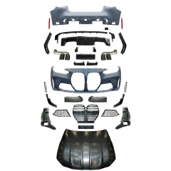Bmw g26 m4 body kit tampon ve kaput seti 2019+