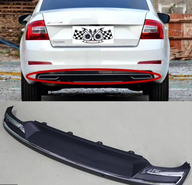 Skoda octavia arka tampon difüzörü amg model 2013 /2017