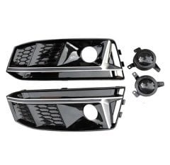 Audi a4 s4 sis ızgarası çerçevesi s-line b9 2016 / 2019