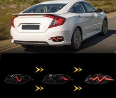 Honda civic fc5 arka sis lambası ledli ritim dizayn kırmızı 2017 / 2021