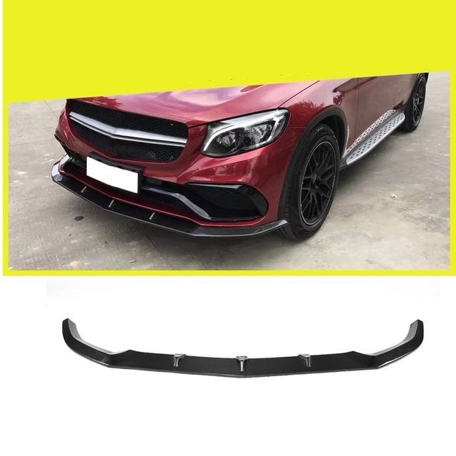 Mercedes glc ön tampon altı lip piano black a serisi