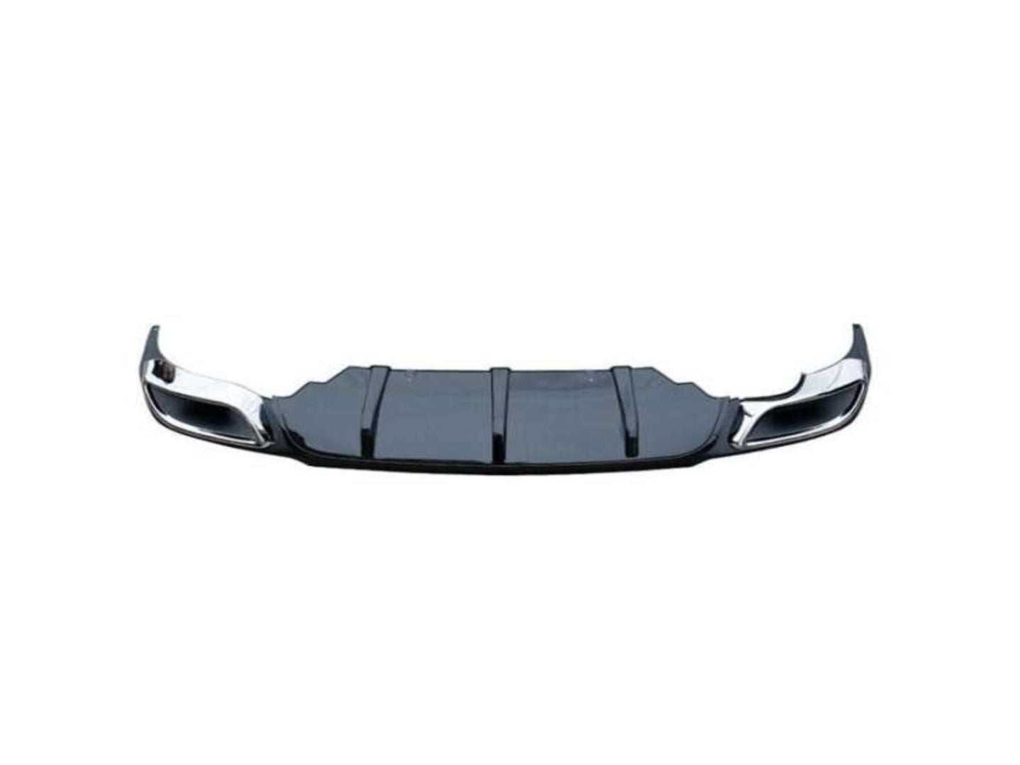 Opel insignia arka tampon difüzörü pianoblack 2017+