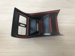 Honda civic  arka klima paneli kaplaması siyah 2022+ için uygundur