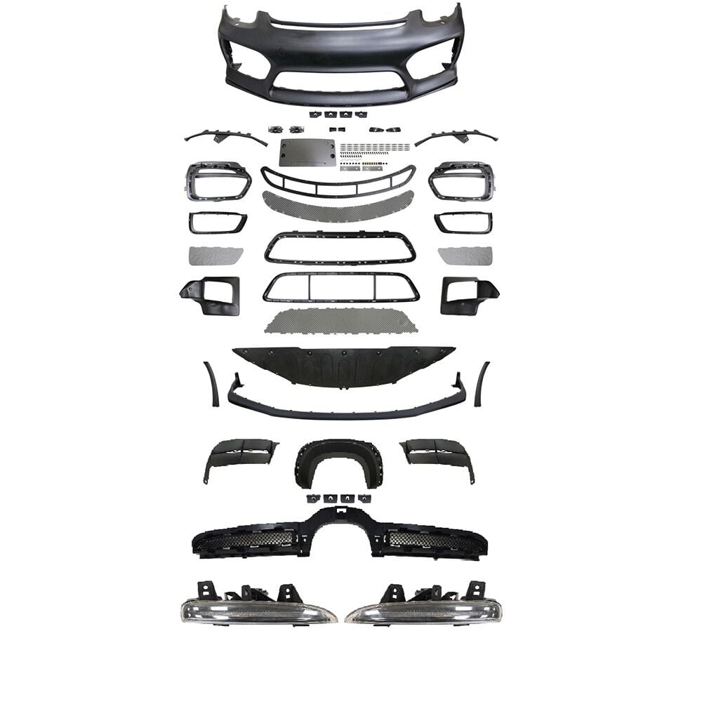 Porsche cayman boxter 981 body kit tampon seti gt4 2013 / 2016