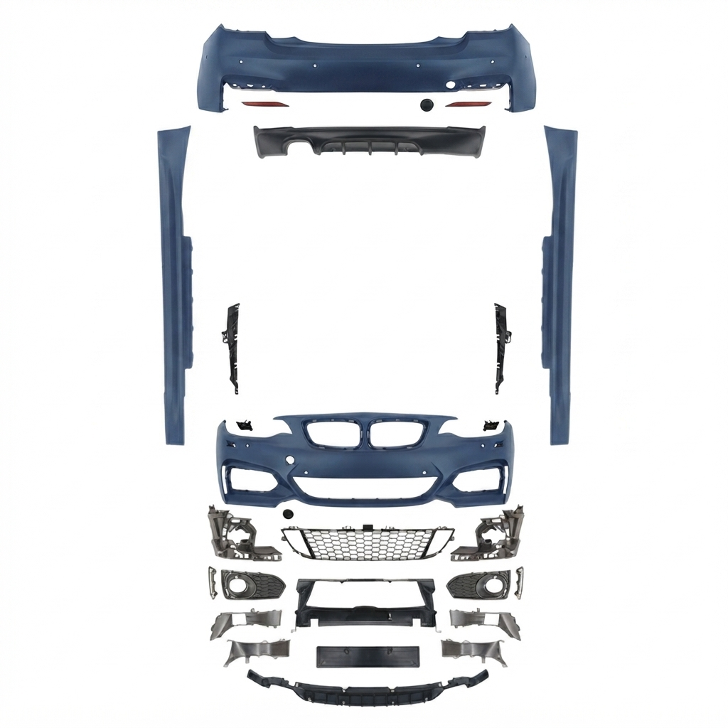 Bmw f22 mtech body kit tampon seti
