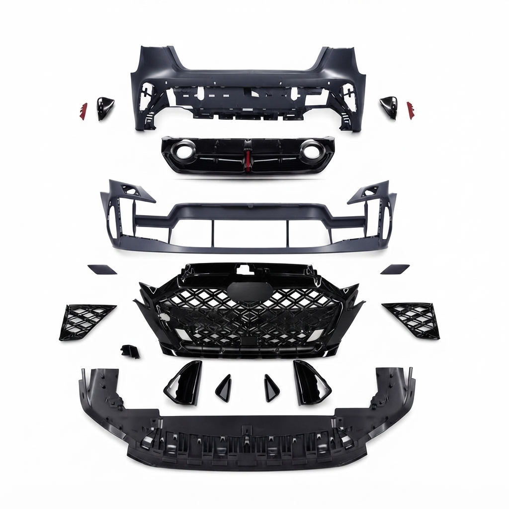 Audi a3 rs3 sedan body kit seti 2025 facelift görünüm 2021 / 2024