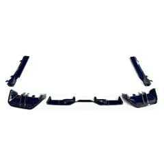 Bmw g60 arka tampon difüzörü performance pianoblack 2024+