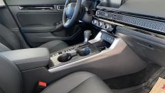 Honda civic uyumlu  vites kenar kaplaması 2 parça gri 2022+