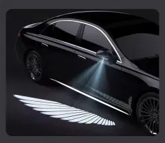 Ayna altı melek kanadı logosu / LAAM410