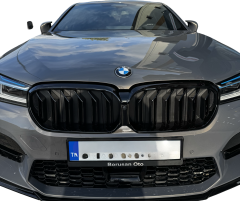 Bmw g30 lci m5 ön böbrek panjur piano black 2020 / 2024 f90 lci