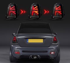 Mini cooper r58 stop lambası ledli british flag 2008 / 2014