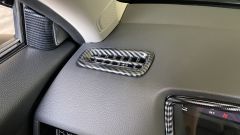 Honda civic uyumlu  üst menfez kaplaması karbon 2022+