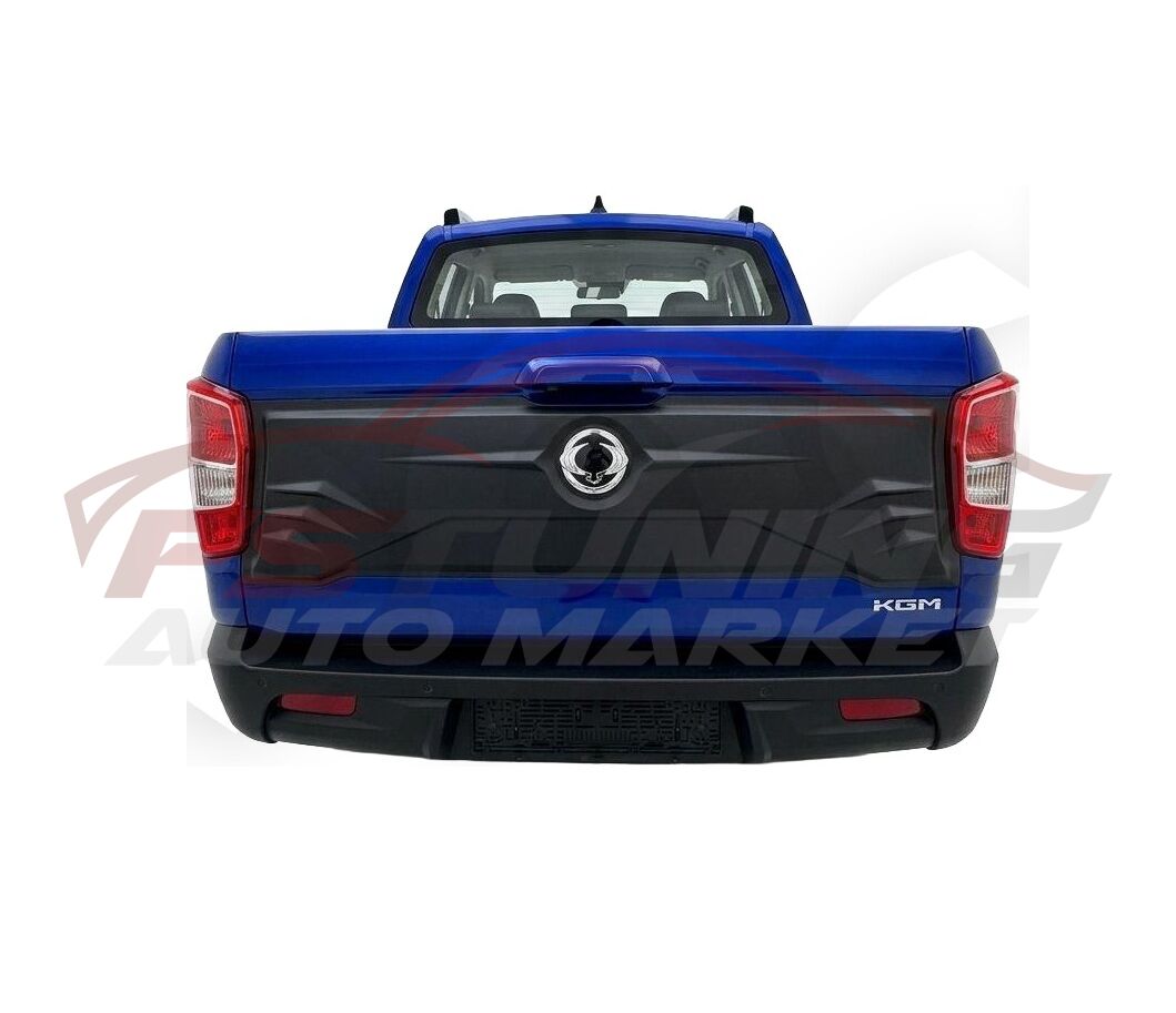 Kgm ssangyong grand musso arka bagaj kaplama plastik yarım