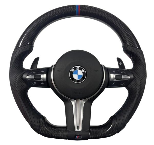 Bmw f20 f22 f30 f32 m3 direksiyon simidi carbon f1 vites+cruze control+airbag