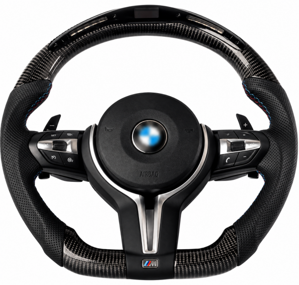 Bmw f20 f22 f30 f32 m3 direksiyon simidi carbon ledli f1 vites+cruze control+airbag